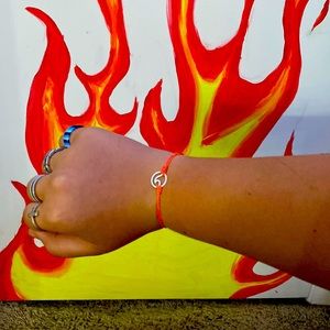 Pink pura vida bracelet